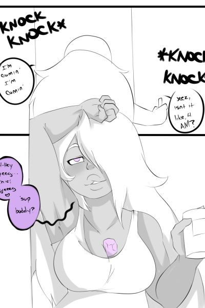Amethyst's Drinking Problem - Porn Comics page 1