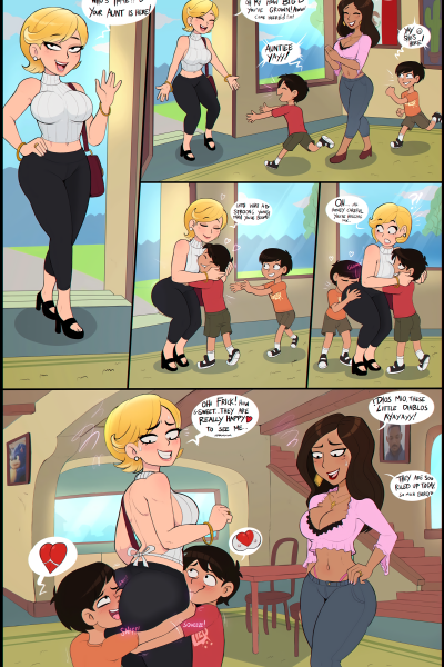 Auntie - Porn Comics page 1