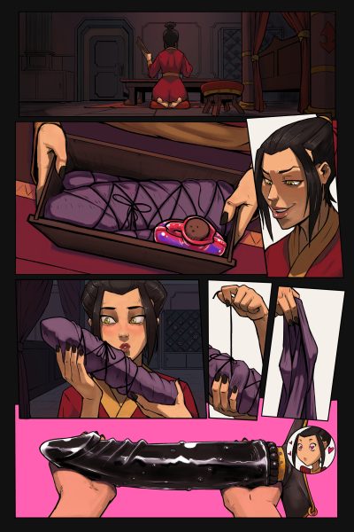 Azula And Dildo - Porn Comics page 1