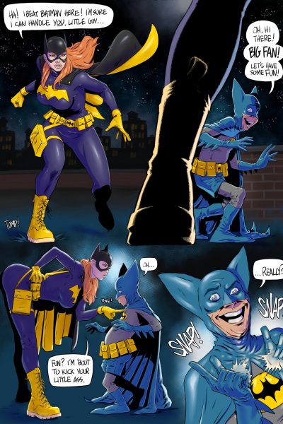 Bat Girl Vs Bat Mite - Porn Comics page 1