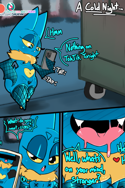 Bat Out At Night - Porn Comics page 1