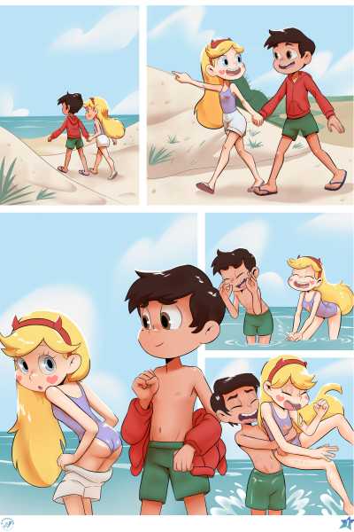 Beach Day - Porn Comics page 1