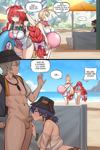 Belle Short Comic page 1