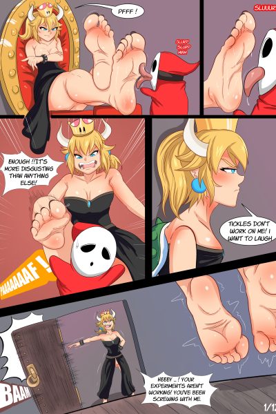 Bowsette's Research - Porn Comics page 1