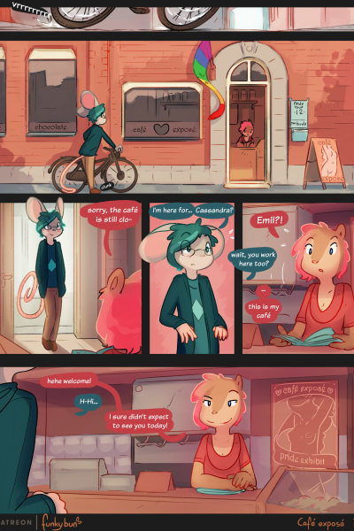 Café Exposé - Porn Comics page 1