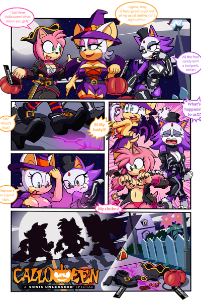 Calloween - A Sonic Unleashed Special - Porn Comics page 1