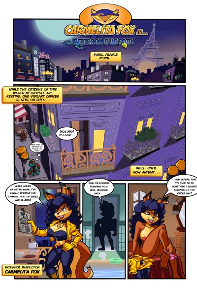 Carmelita Fox In Bedroom Custody - Porn Comics page 1