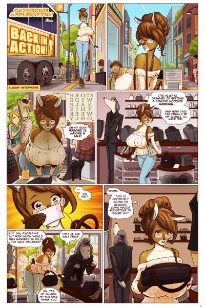 Catherine Applebottom - Back In Action! - Porn Comics page 1