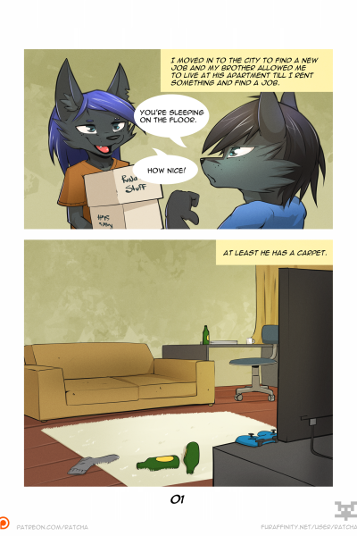 Chapter 1 - Moving In - Porn Comics page 1