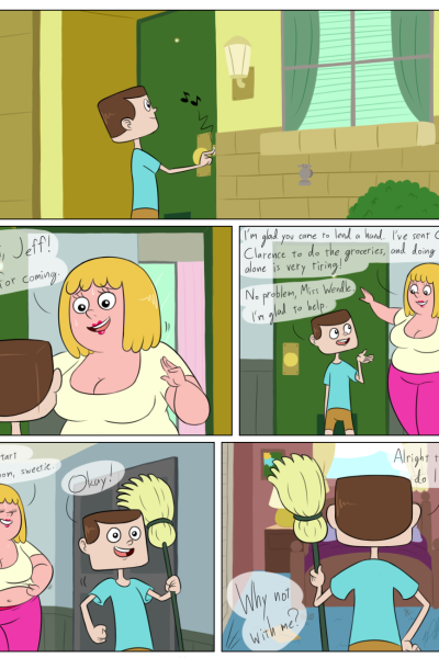 Clarence - Dirty Cleaning - Porn Comics page 1