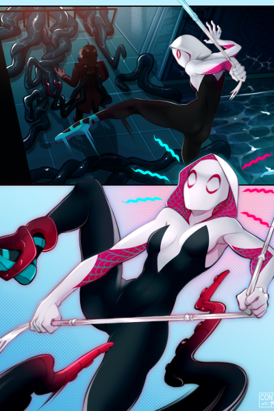 Contract With Spider-gwen - Porn Comics page 1