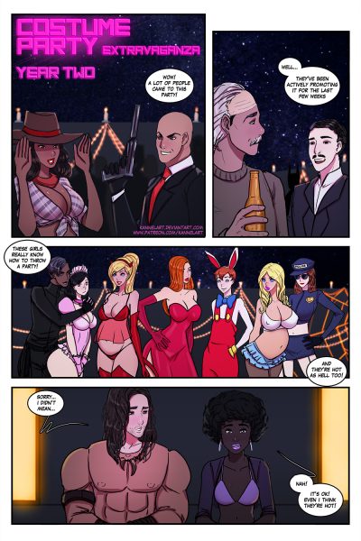 Costume Party Extravaganza Year Two - Porn Comics page 1