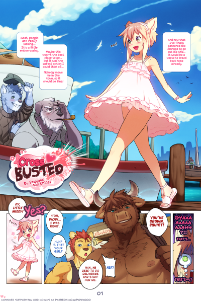 Crossbusted! page 1