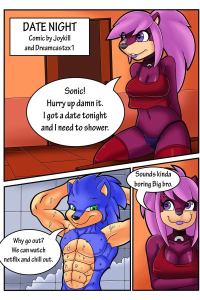 Date Night - Porn Comics page 1