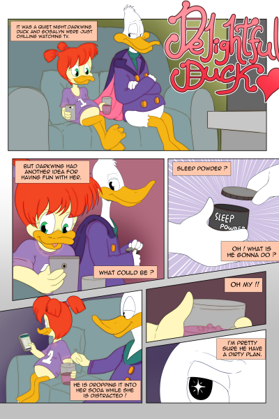 Delightful Duck - Porn Comics page 1