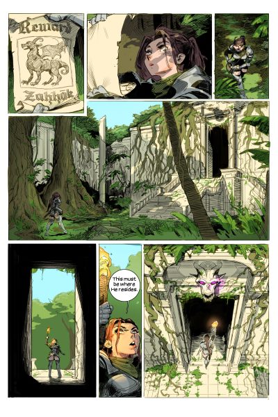 Dragon's Reward - Porn Comics page 1