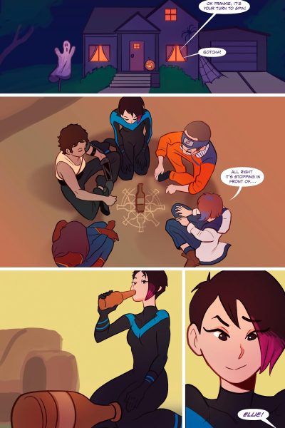 Ellie's Spooky Streak - Porn Comics page 1
