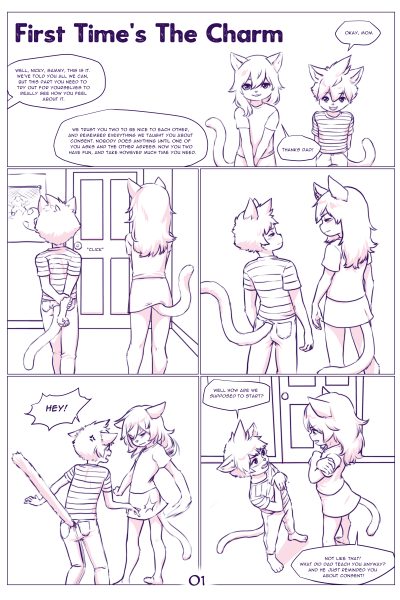 First Time's The Charm - Porn Comics page 1