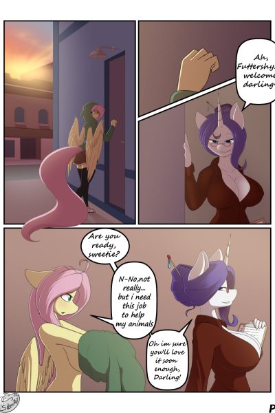 Fluttershy's Show - Porn Comics page 1