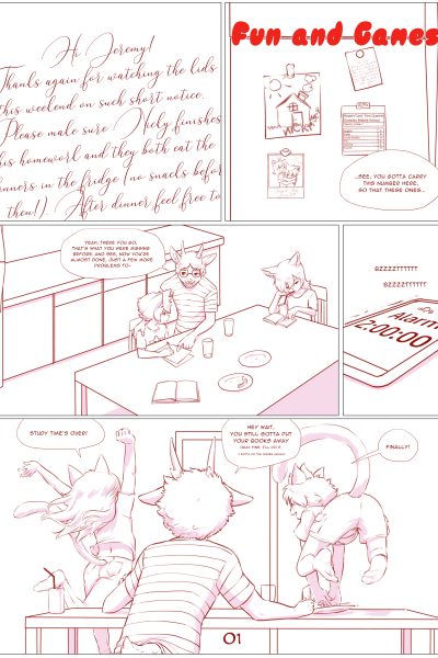 Fun And Games - Porn Comics page 1
