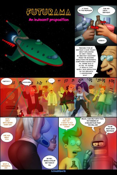 Futurama - An Indecent Proposition - Porn Comics page 1