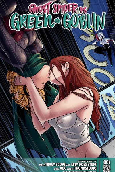 Ghost Spider Vs. Green Goblin - Porn Comics page 1