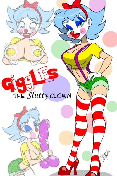 Giggles The Slutty Clown - Porn Comics page 1