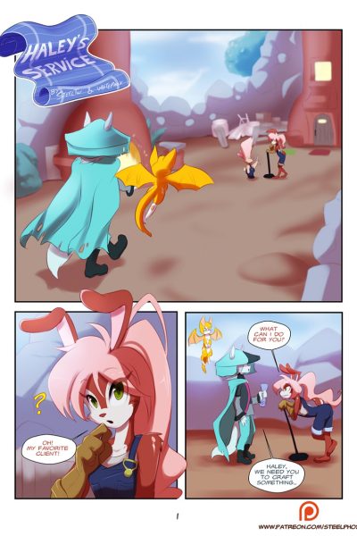 Haley's Service - Porn Comics page 1