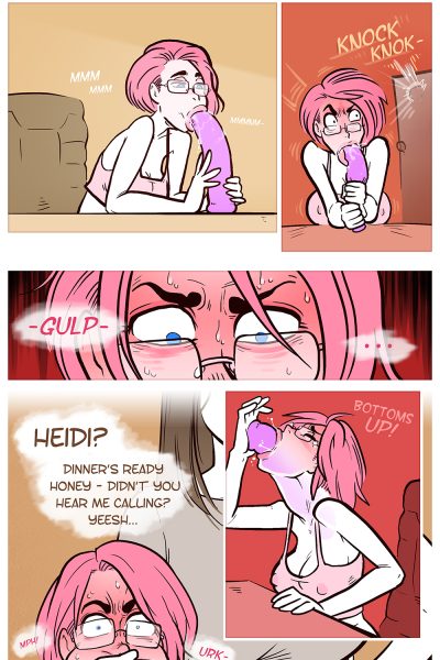 Heidi Whore's Hidey Holes - Porn Comics page 1