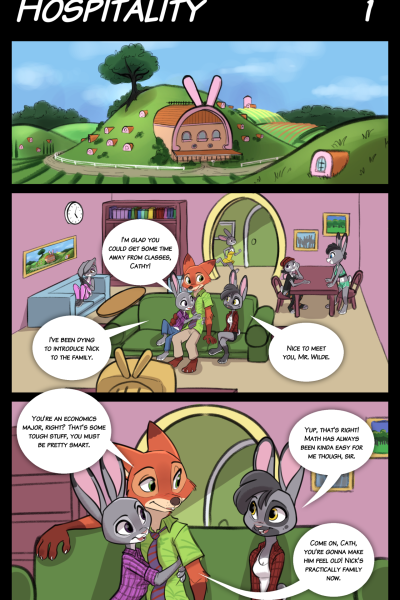 Hospitality - Porn Comics page 1