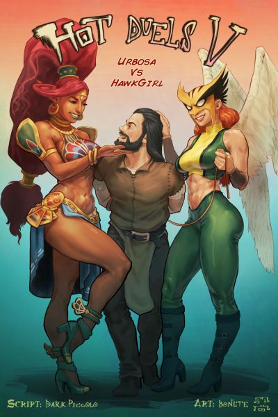 Hot Duels V Urbosa Vs Hawkgirl - Porn Comics page 1