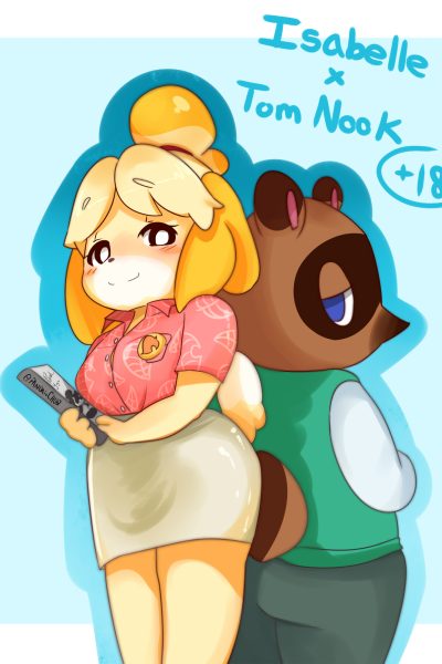 Isabelle X Tom Nook - Porn Comics page 1