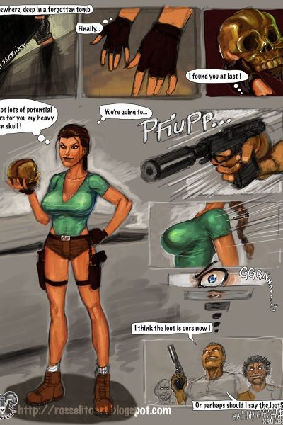 Lara Raped In Tomb - Porn Comics page 1