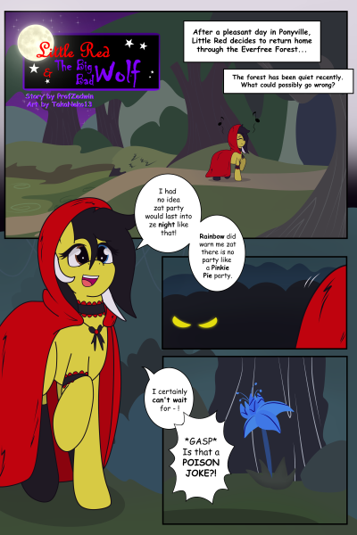Little Red And The Big Bad Wolf - Porn Comics page 1