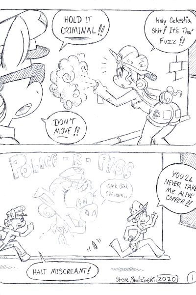 Long Hoof Of The Law - Porn Comics page 1