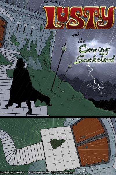 Lusty And The Cunning Snakelord - Porn Comics page 1