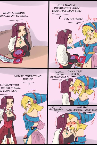 Magical Girl Fun Comic Porn page 1