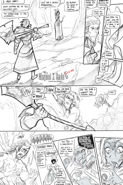 Magnai X Sadu "gooses And Ganders" - Porn Comics page 1