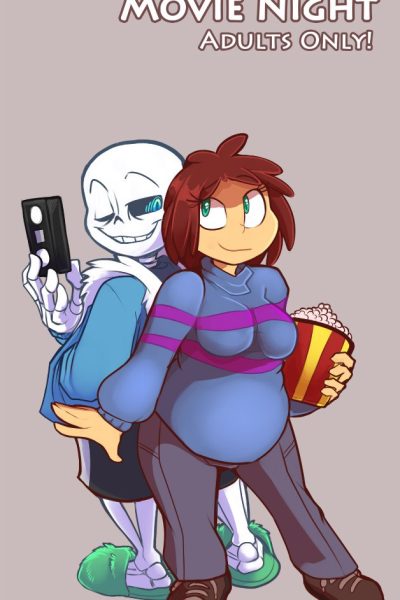 Movie Night - Undertale - Porn Comics page 1