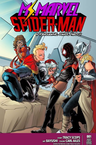 Ms.marvel - Spiderman 1 - Porn Comics page 1
