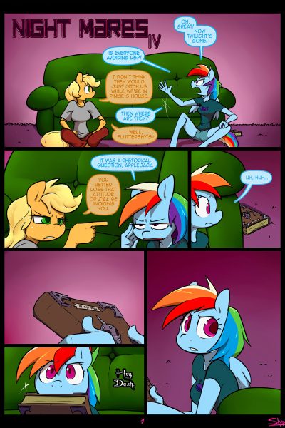 Night Mares 4 - Porn Comics page 1