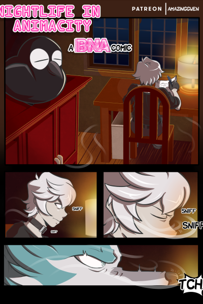 Nightlife In Animacity - Porn Comics page 1