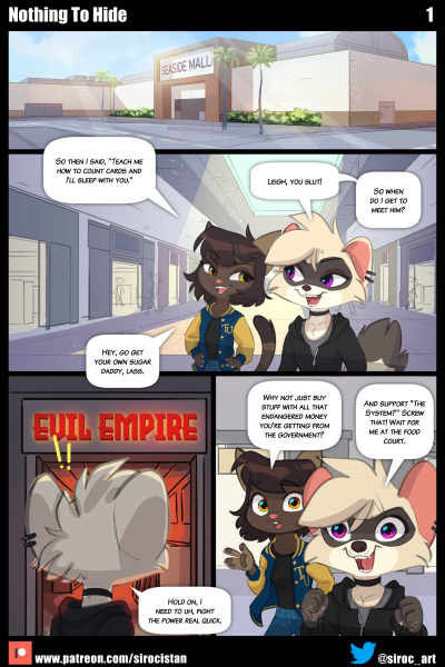 Nothing To Hide - Porn Comics page 1