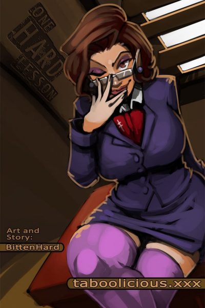 One Hard Lesson - Porn Comics page 1