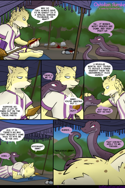 Ophidian Slumber - Porn Comics page 1