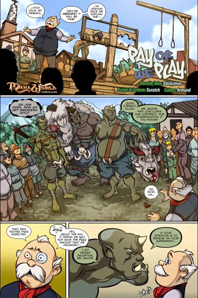 Pay Or We Play - Porn Comics page 1