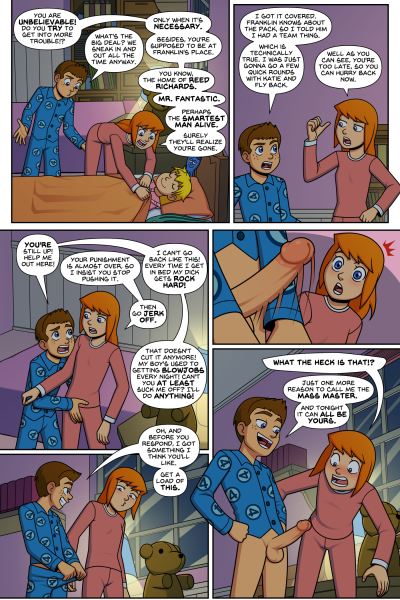 Power Pack - Chain Reaction Part 4 - Porn Comics page 1
