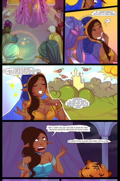 Queen Of Butts - Porn Comics page 1