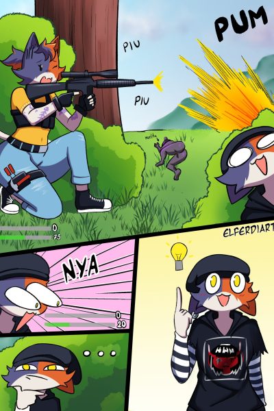 Recharging Shield Comic Porn page 1