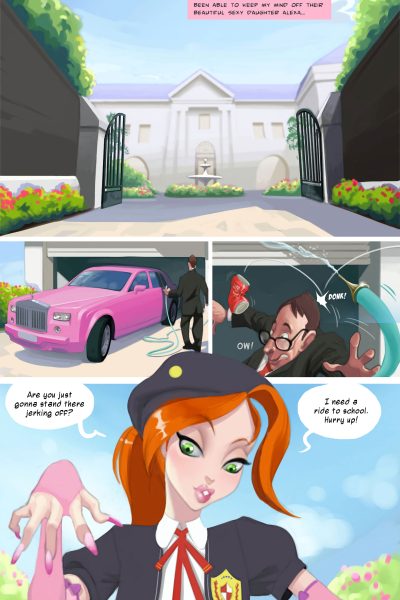 Rich Bitch: My Dreams Of Alexa - Porn Comics page 1